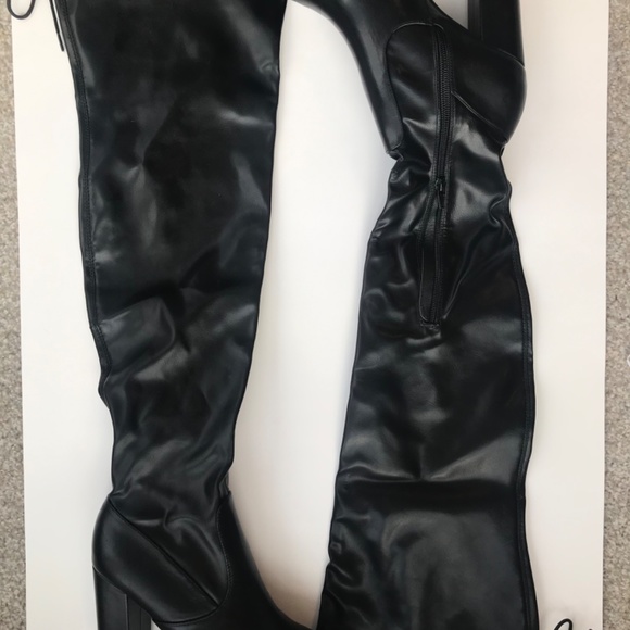 Black Heeled Boots - Picture 3 of 7